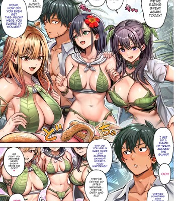 Mujintou Sounan Harem   Deserted Island Castaway Harem 1.2. comic porn sex 7