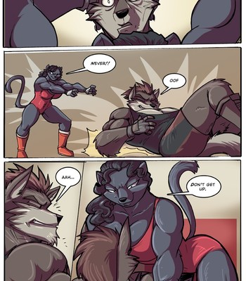 Panther vs Wolf comic porn sex 6