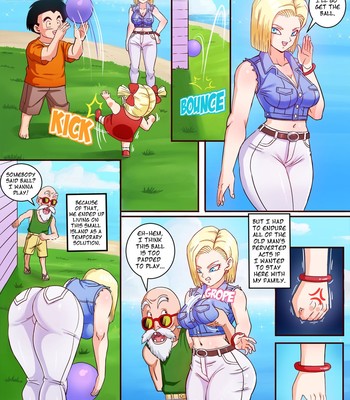 [Pink Pawg] Android 18 & Master Roshi-  (Dragon Ball Z) comic porn sex 2