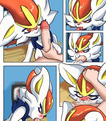 [NickoftheBra] EV Training with Cinderace: Protein Intake (Pokemon) comic porn thumbnail 001