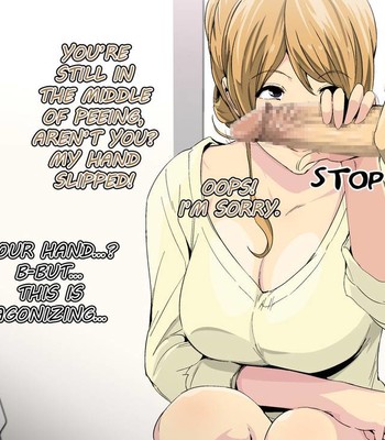 Toaru Kouen no Danshi Toile de, Erokute Kirei na Onee-san to Saikai Shita. [English] comic porn sex 12