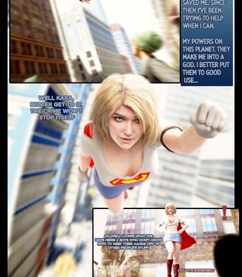 Porn Comics - The Quirks of Kryptonian Biology (White version)