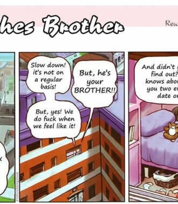 Porn Comics - Sister catches brother