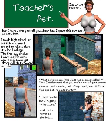 Porn Comics - teacher’s pet