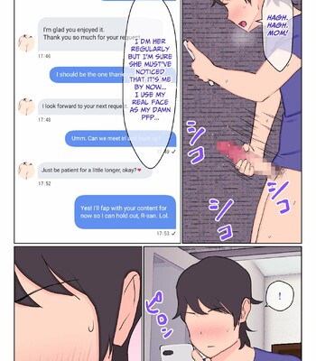 Uraaka Joshi ga Kaa-chan datta Ken | That Time The Anonymous Nudes Account Turned Out To Be My Mother’s comic porn sex 8