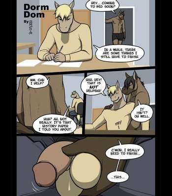 Dorm Dom comic porn thumbnail 001