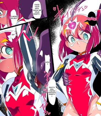 Heroine Harassment Chikyuu Bouei Shoujo Haruka VS Sennou Kaijin Kuruu Seijin | Heroine Harassment Earth Defender Girl Haruka vs. Brainwashing Monster Kuruu Aliens [English] comic porn sex 3
