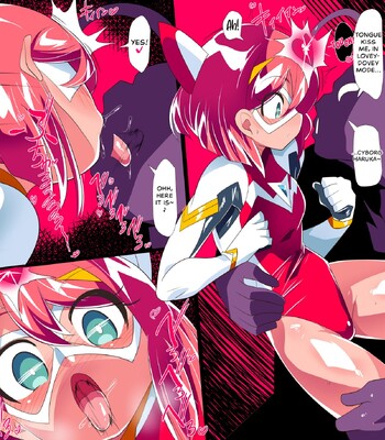 Heroine Harassment Chikyuu Bouei Shoujo Haruka VS Sennou Kaijin Kuruu Seijin | Heroine Harassment Earth Defender Girl Haruka vs. Brainwashing Monster Kuruu Aliens [English] comic porn sex 6
