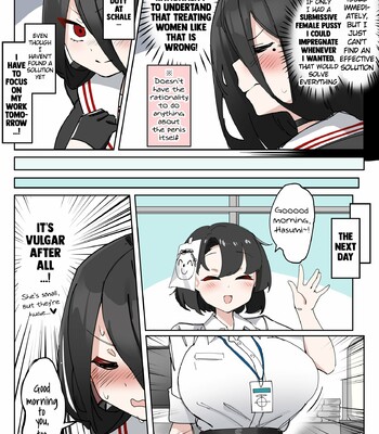Futanari Hasumi-san vs Muttsuri Maso Mesu Ako-chan Manga comic porn sex 7