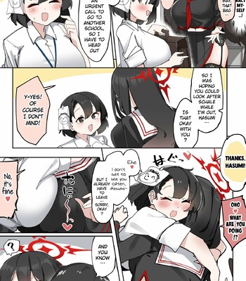 Futanari Hasumi-san vs Muttsuri Maso Mesu Ako-chan Manga comic porn sex 8