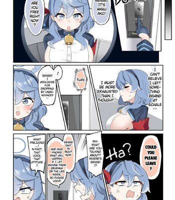 Futanari Hasumi-san vs Muttsuri Maso Mesu Ako-chan Manga comic porn sex 11
