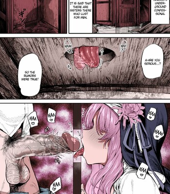 Porn Comics - Zangeshitsu no Ana | The Confession Hole [Colorized]