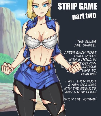 Android 18’s Strip Game comic porn sex 2