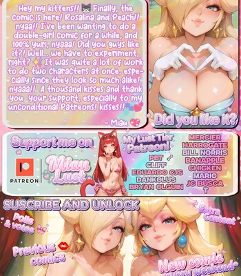 [MiauLust] Peach & Rosalina Lewd Galaxy (MARIO BROSS PARODY) comic porn sex 39