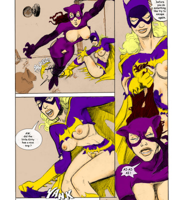 Batgirl Fights Catwoman comic porn sex 7