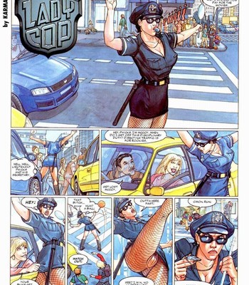 Porn Comics - Lady Cop