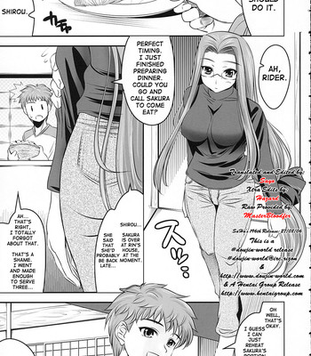 Simiken (fate/stay night) comic porn sex 5