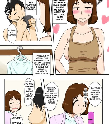 For this reason, while naked, I tried to ask my mom comic porn sex 19