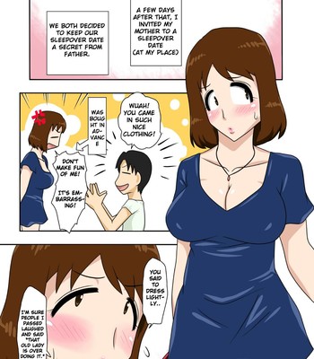 For this reason, while naked, I tried to ask my mom comic porn sex 22