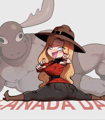 Canada Day comic porn thumbnail 001