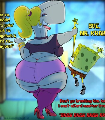 Pearl x Spongebob comic porn sex 4