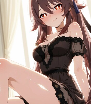 Hu Tao comic porn sex 5