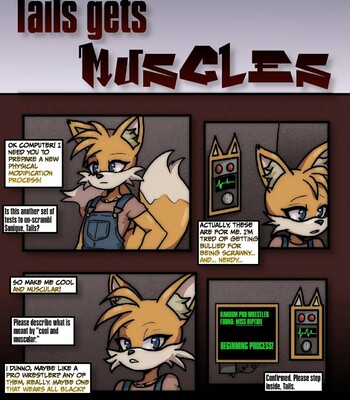 Porn Comics - [No sex] Tails Gets Muscles