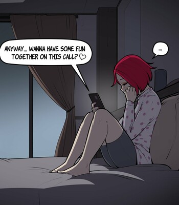 Alison Watching Porn At Night comic porn sex 6