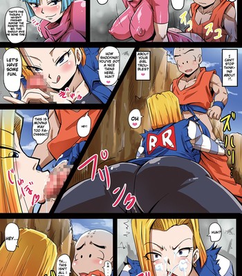 The plan to subjugate 18 -bulma and krillin’s conspiracy to turn 18 into a sex slave comic porn sex 6