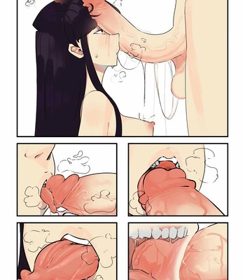 “Cute little Asian slut Komi falls in love with sucking a fat white cock for the first time” – Full Comic comic porn sex 3