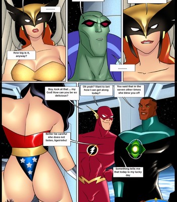 Justice League Porn comic porn sex 6