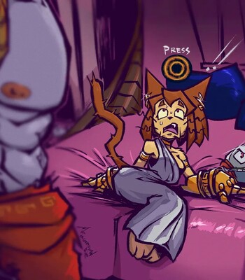 Porn Comics - Kit e Kratos