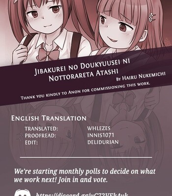 Jibakurei no Doukyuusei ni Nottorareta Atashi [English] comic porn sex 36