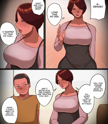 What would happen if you said “Let’s have sex.” while your teacher was scolding you? comic porn sex 10