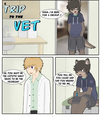 Porn Comics - A trip to the vet