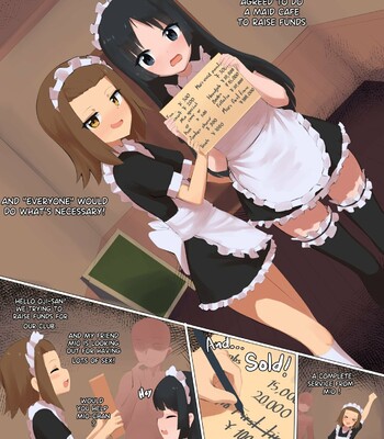Mio maid service + Maid Ritsu comic porn thumbnail 001