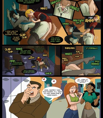 Ms. Go’s Lesson with Ron (Kim Possible) comic porn sex 4