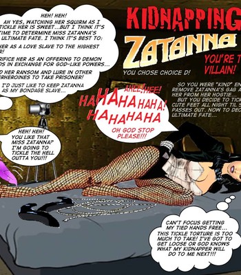 Kidnapping Zatanna comic porn sex 5