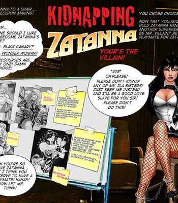 Kidnapping Zatanna comic porn sex 6