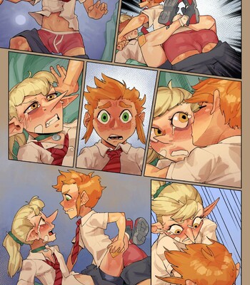 A Boy and His Familiar School Days 1 + Textless Version comic porn sex 35
