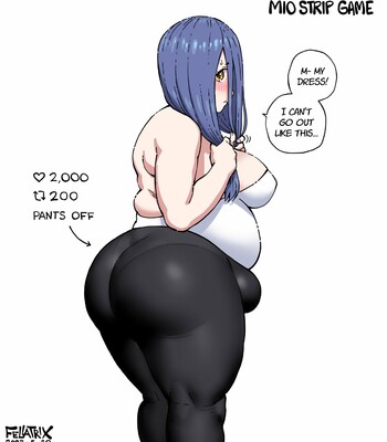 Mio Strip Game comic porn sex 3