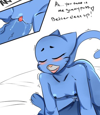 Kitty and Gumball comic porn sex 11
