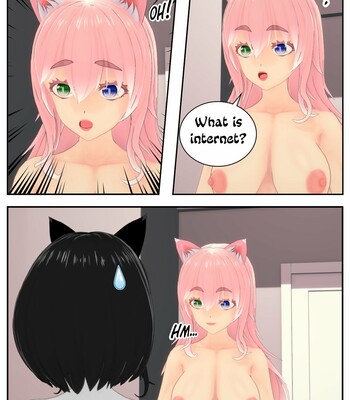 [A Rubber Ducky] I Accidentally Summoned a Futa Catgirl – Chapter 01-08 (updated) comic porn sex 104