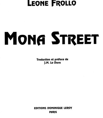 [Leone Frollo] Mona Street 01 comic porn sex 4