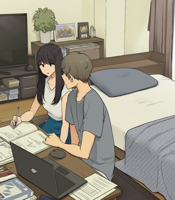 A University Girl Spending a Day Studying at Her Senior’s House comic porn sex 4