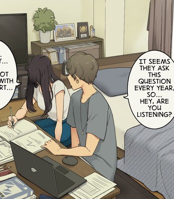A University Girl Spending a Day Studying at Her Senior’s House comic porn sex 5
