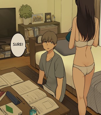 A University Girl Spending a Day Studying at Her Senior’s House comic porn sex 18
