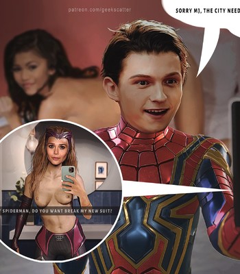 Peter Parker  x Marvel Girls comic porn sex 7