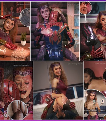 Peter Parker  x Marvel Girls comic porn sex 14