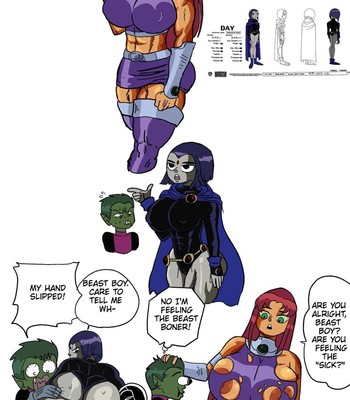 Teen Titans Relief comic porn sex 2